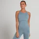 Camiseta de entrenamiento de tirantes Dynamic sin costuras para mujer de MP - Azul hielo