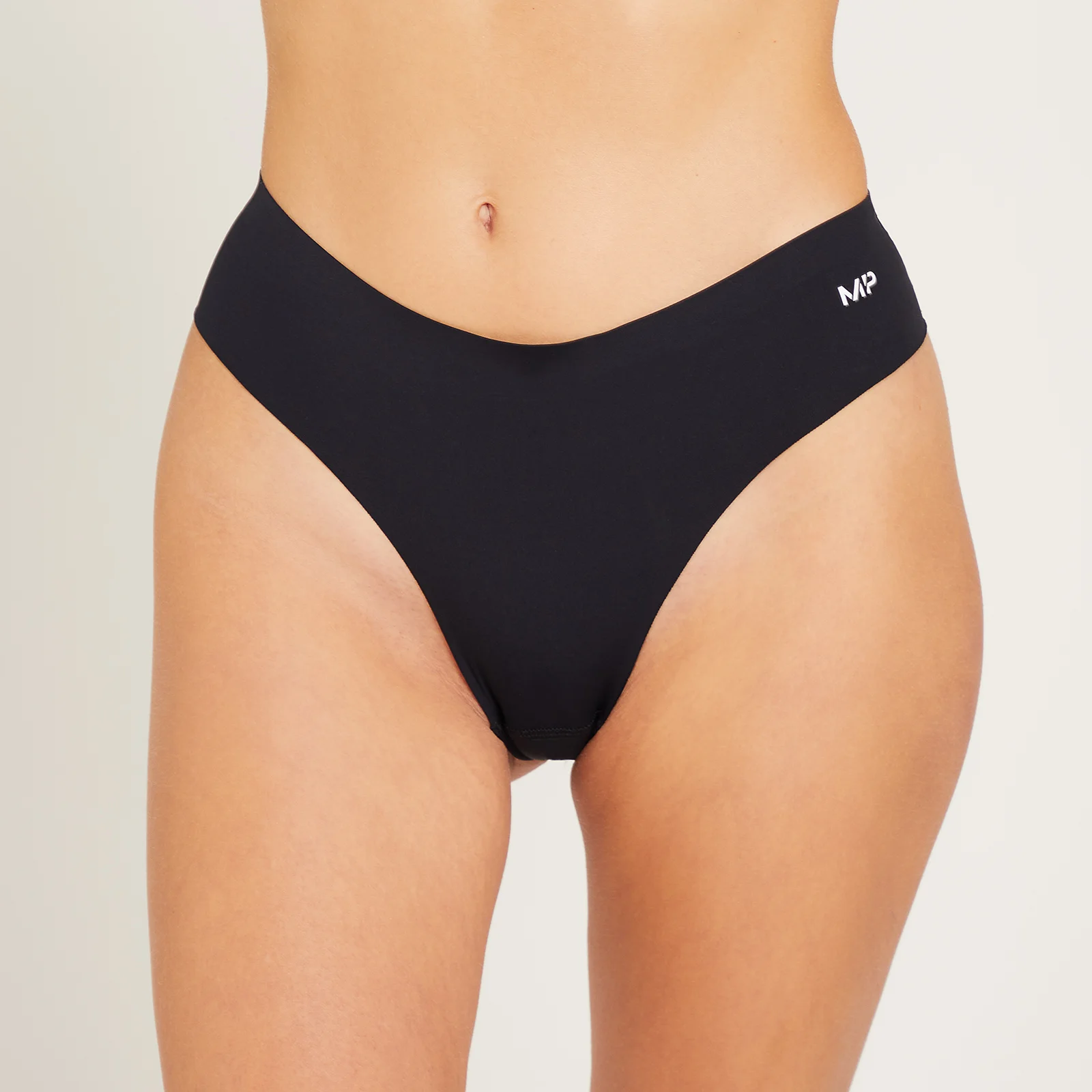 MP Women's No VPL Thong (2 Pack) - Black/White - XXS Imagen 1