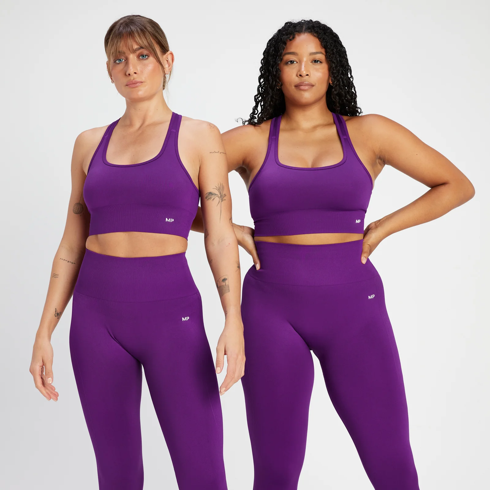 Sujetador deportivo Crayola para mujer de MP - Violeta vivaz - XXS Imagen 1