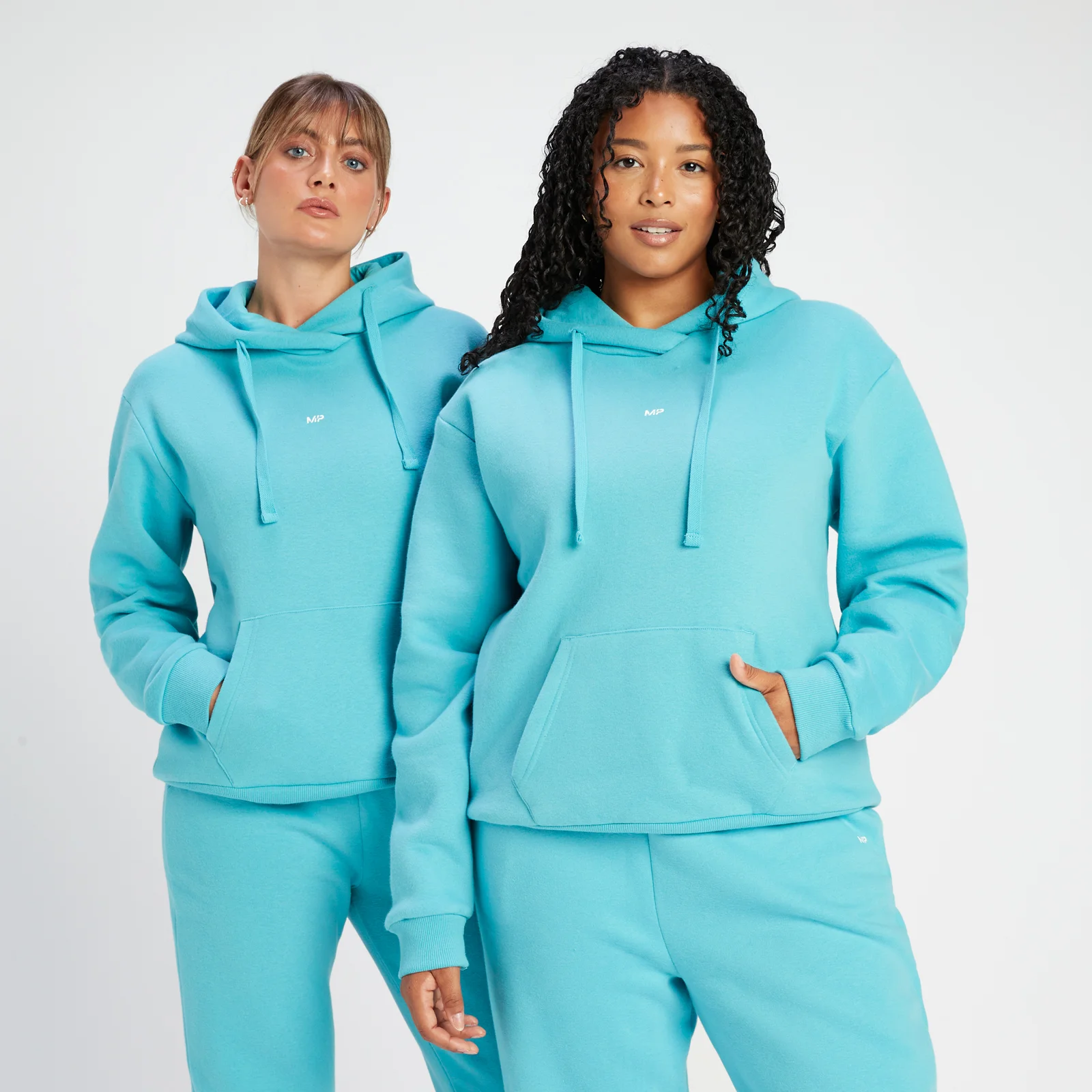 Sudadera con capucha Crayola Essentials para mujer de MP - Aguamarina - XXS Imagen 1