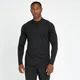 Camiseta de entrenamiento con cremallera de 1/4 Ultra para hombre de MP - Negro
