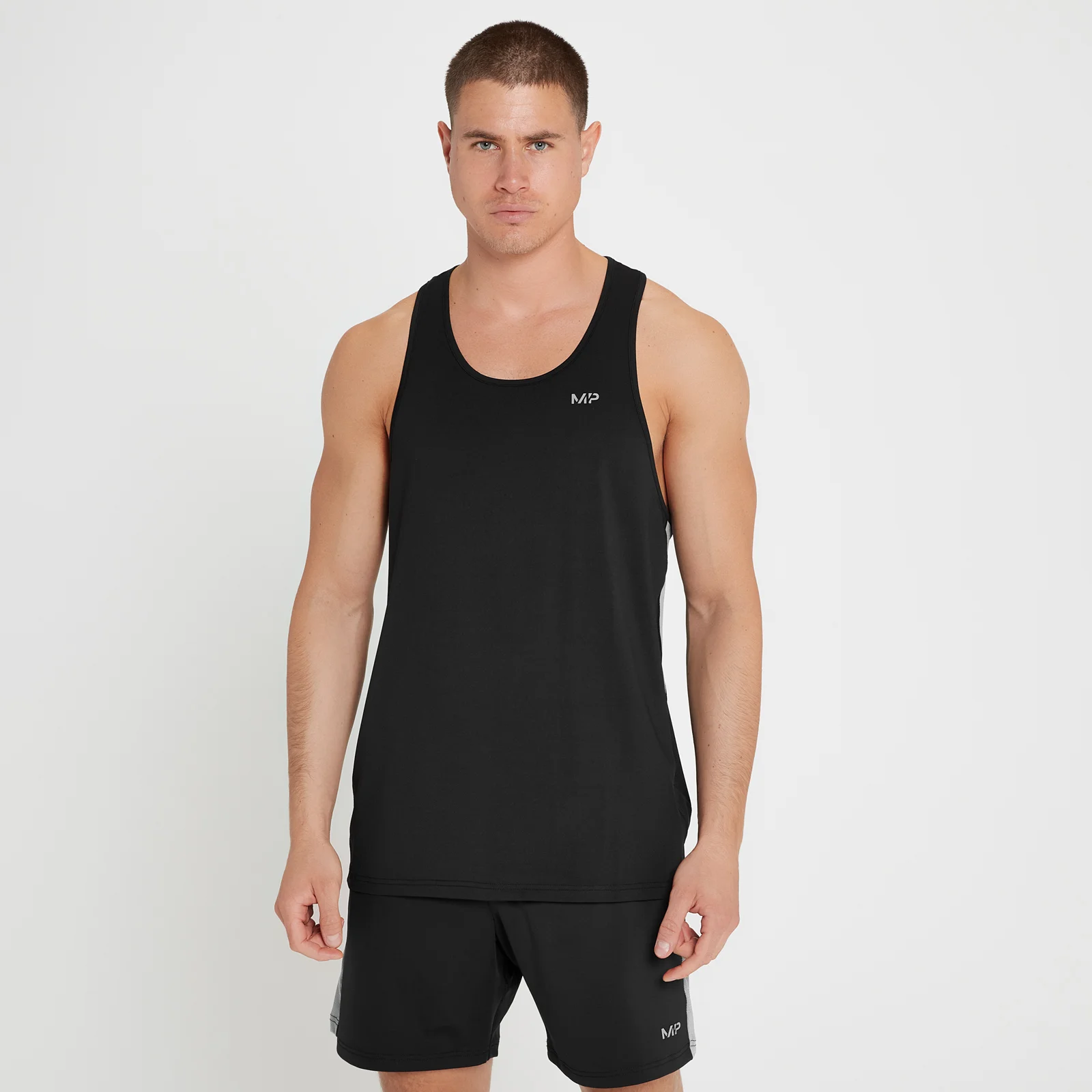 Camiseta sin mangas Tempo para hombre de MP - Negro - XXS Imagen 1