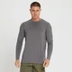 Camiseta de manga larga Velocity Ultra para hombre de MP - Gris guijarro