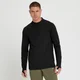 Camiseta con cremallera de 1/4 Velocity Ultra para hombre de MP - Negro