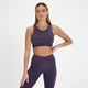 Sujetador deportivo reflectante Velocity Ultra para mujer de MP - Ciruela