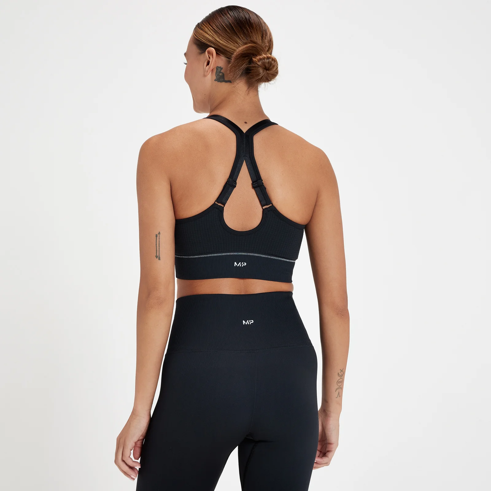 Sujetador deportivo de grafeno sin costuras Velocity Ultra para mujer de MP - Negro - S Imagen 1