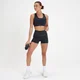 Pantalón supercorto Tempo para mujer de MP - Negro cebra