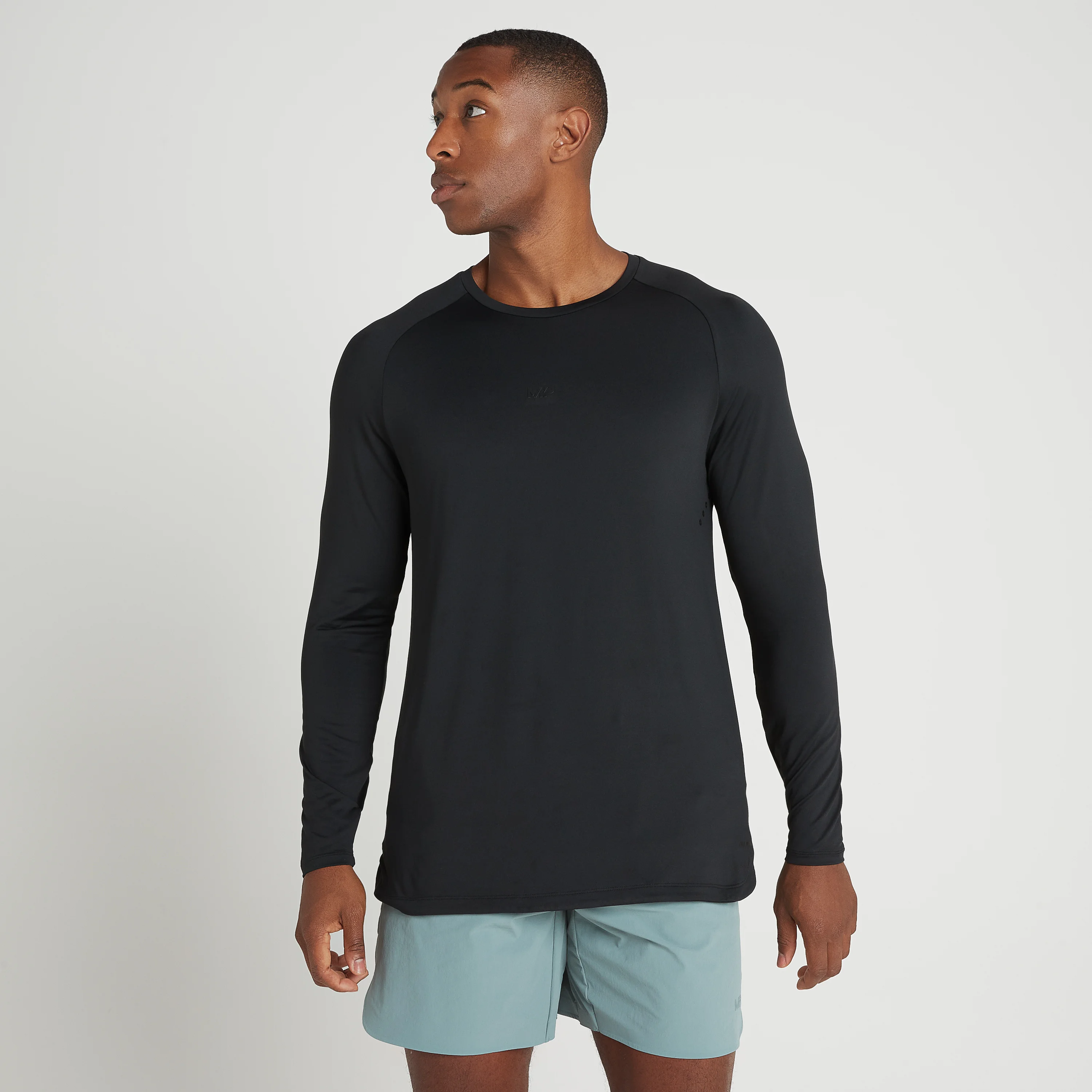 Camiseta de manga larga Tempo Ultra para hombre de MP - Negro - XXS Imagen 1