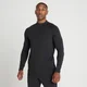 Camiseta con cremallera de 1/4 Tempo Ultra para hombre de MP - Negro