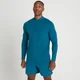 Camiseta con cremallera de 1/4 Tempo Ultra para hombre de MP - Azul intenso