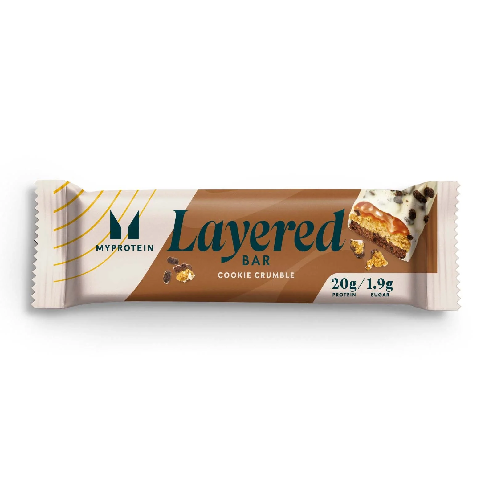 Barrita Proteica Layered (muestra) - Cookie Crumble Imagen 1