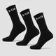 Calcetines clásicos Essentials para mujer de MP (pack de 3) - Negro