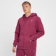 Sudadera con capucha y cremallera integral Rest Day para hombre de MP - Rojo baya