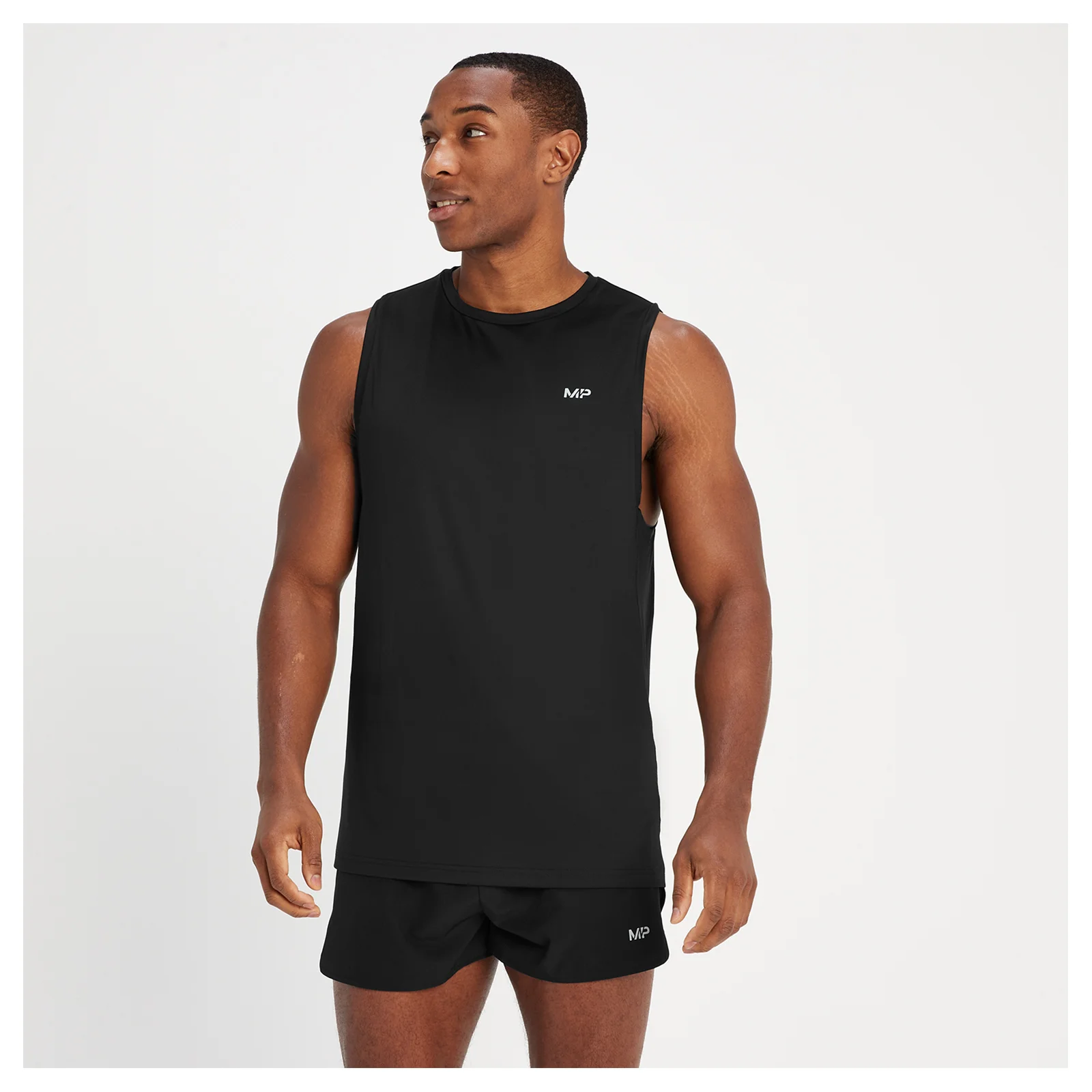 Camiseta sin mangas Velocity para hombre de MP - Negro - XXS Imagen 1