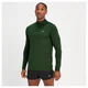 Camiseta con cremallera de 1/4 Velocity para hombre de MP - Verde frondoso