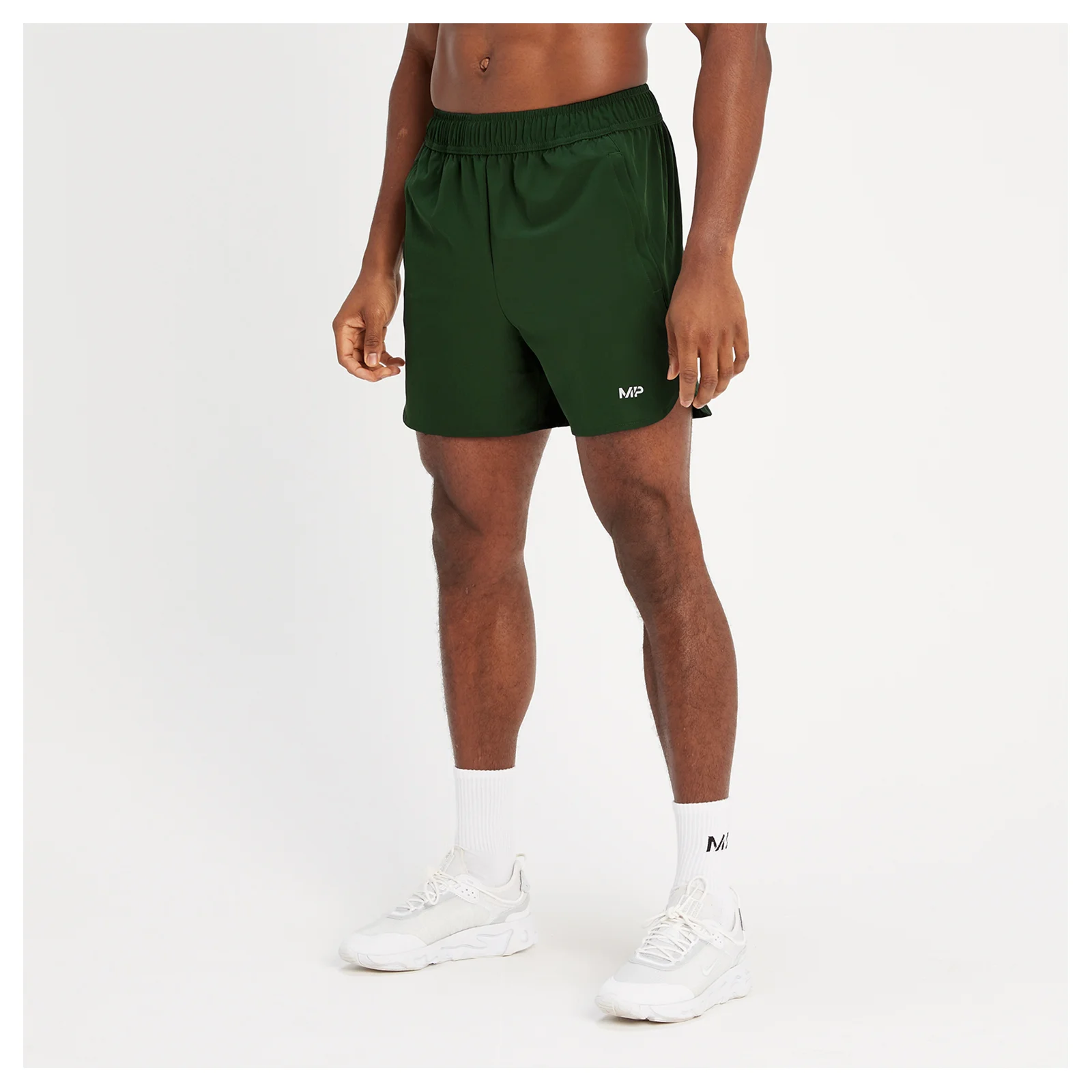 Pantalón corto Velocity con tiro de 13 cm para hombre de MP - Verde frondoso - XXS Imagen 1