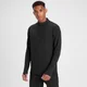Camiseta con cremallera de 1/4 Velocity Ultra para hombre de MP - Negro