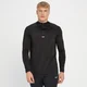 Camiseta con cremallera de 1/4 Tempo para hombre de MP - Negro