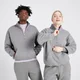 Sudadera con cremallera de 1/4 Rest Day de MP - Gris acero