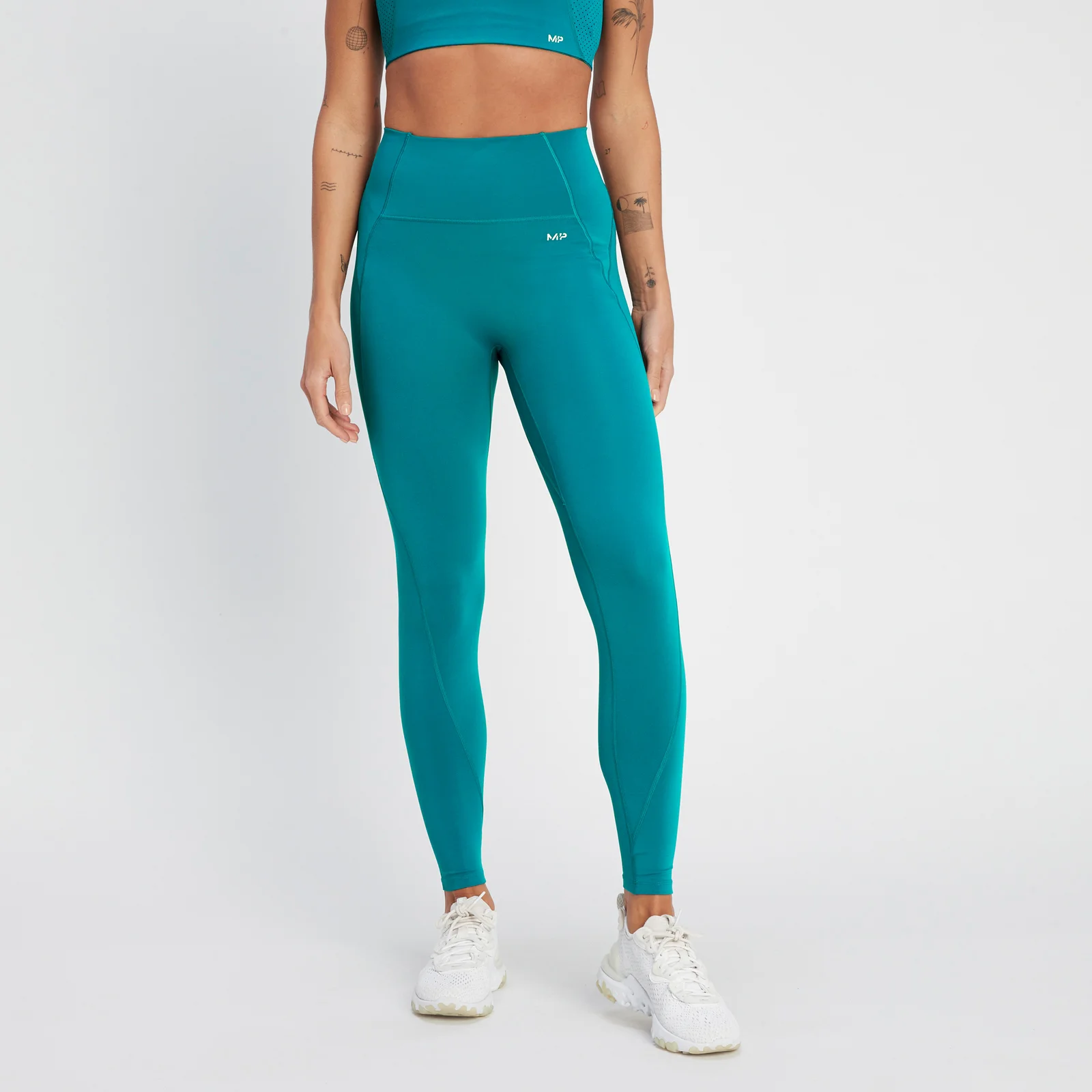Mallas Tempo Ultra para mujer de MP - Verde laguna oscuro - XXS Imagen 1