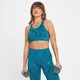 Sujetador deportivo sin costuras Tempo Wave para mujer de MP - Azul verde azulado