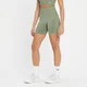 Pantalón corto de ciclismo sin costuras Shape para mujer de MP - Jade lavado