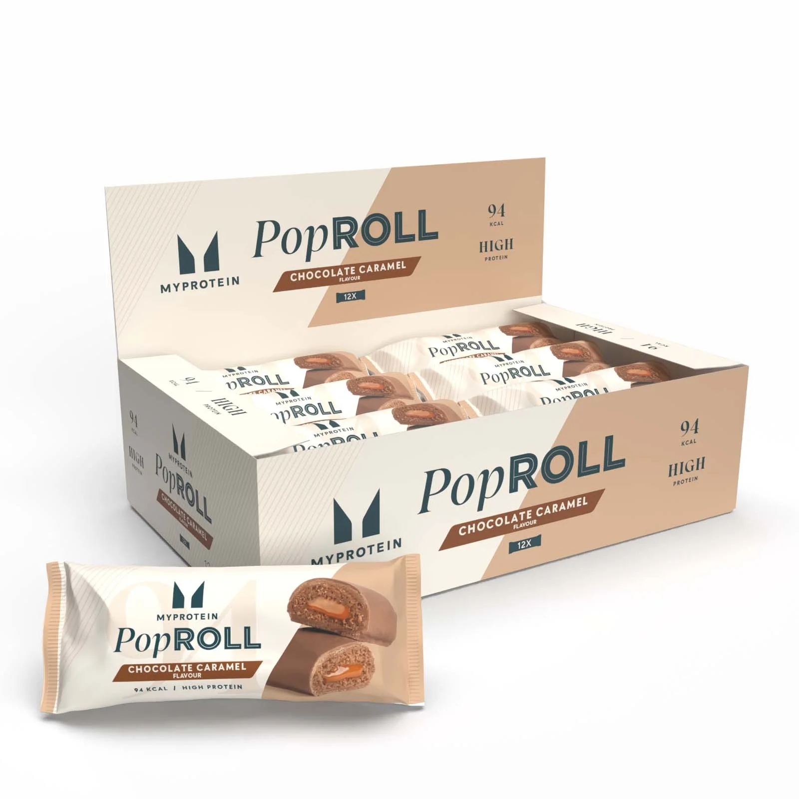 Pop Rolls - 12 x 27g - Chocolate y Caramelo Imagen 1