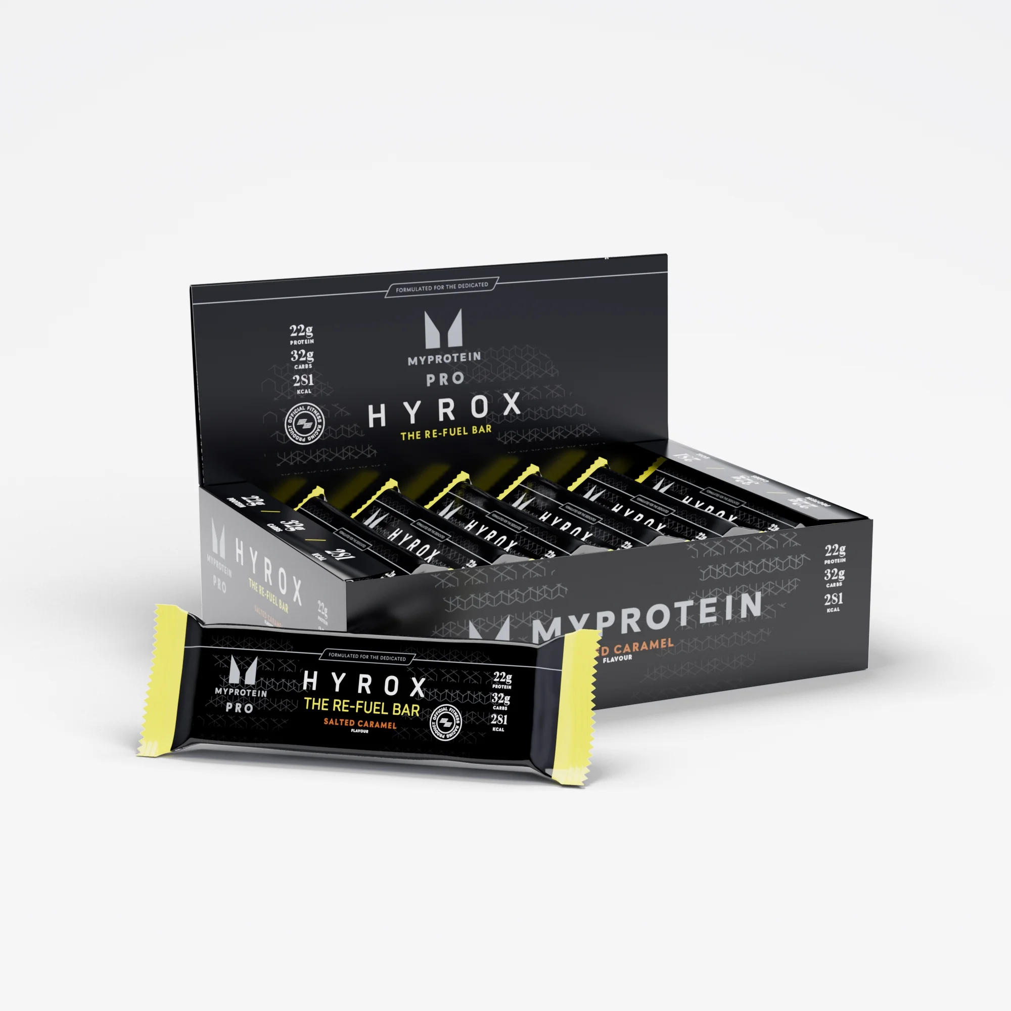 THE Re-Fuel Bar – HYROX Edition - 12 x 80g - Caramelo Salado Imagen 1