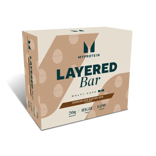 Barrita proteica Layered - 6 x 60g - Easter Egg