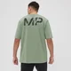 Camiseta extragrande con gráfico efecto arena para hombre de MP - Jade lavado