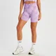 Pantalón corto de ciclismo sin costuras Shape para mujer de MP - Tie dye morado