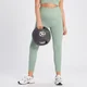 Mallas acanaladas sin costuras Tempo para mujer de MP - Gris salvia