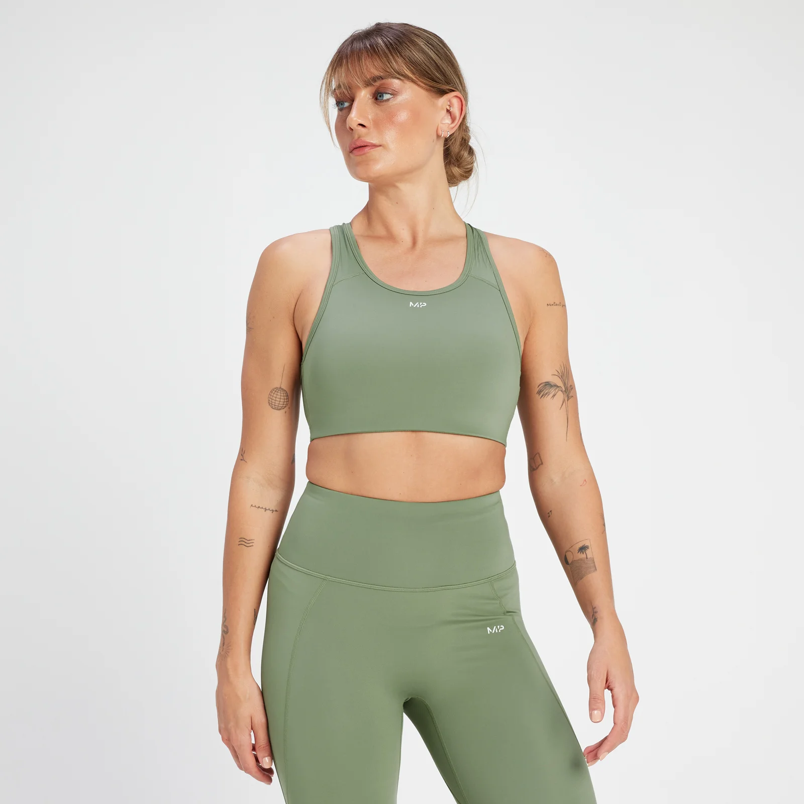 Sujetador deportivo Tempo para mujer de MP - Espray marino - XS Imagen 1