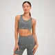 Sujetador deportivo Tempo Animal para mujer de MP - Gris pizarra