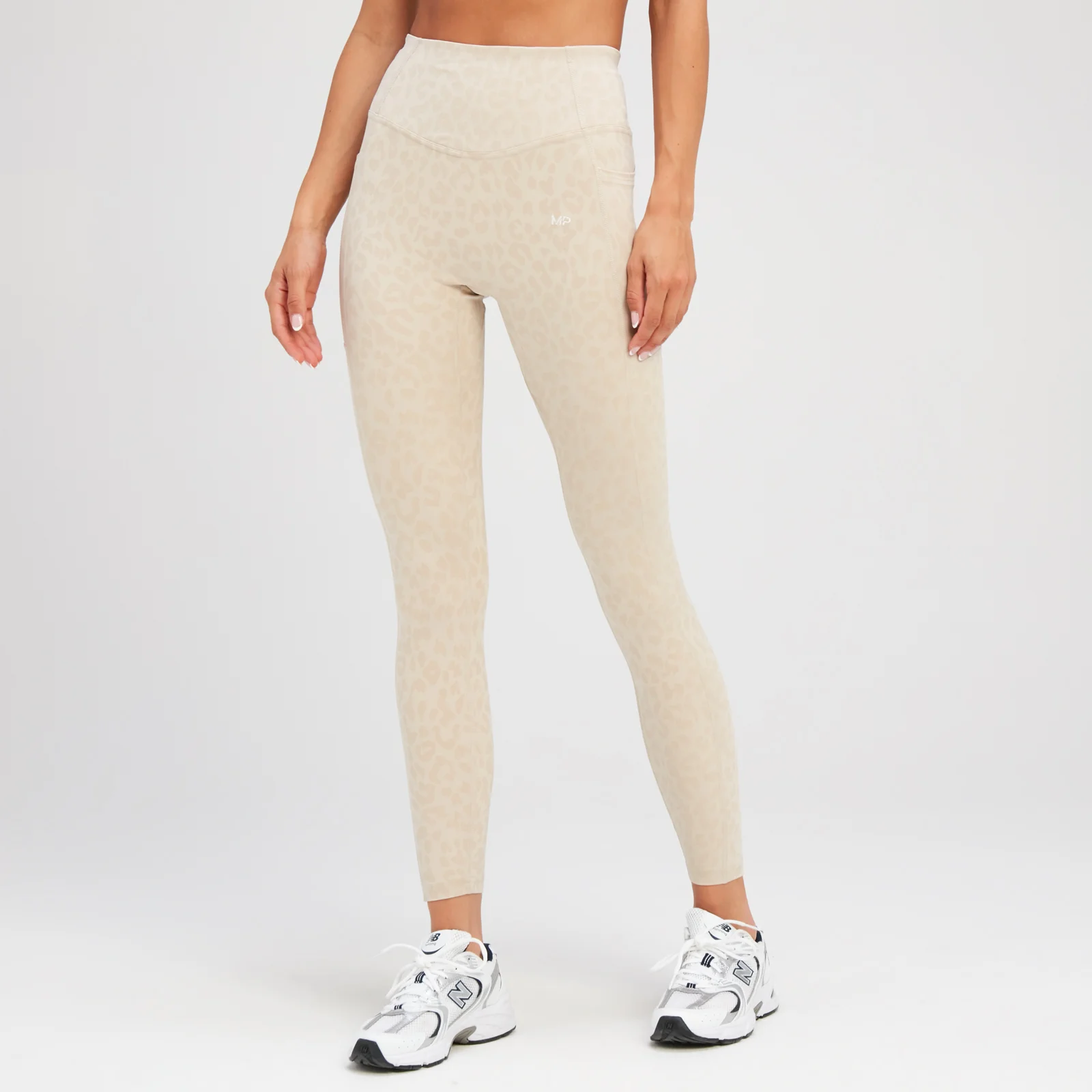 Mallas Tempo Animal para mujer de MP - Gris lienzo - L Imagen 1