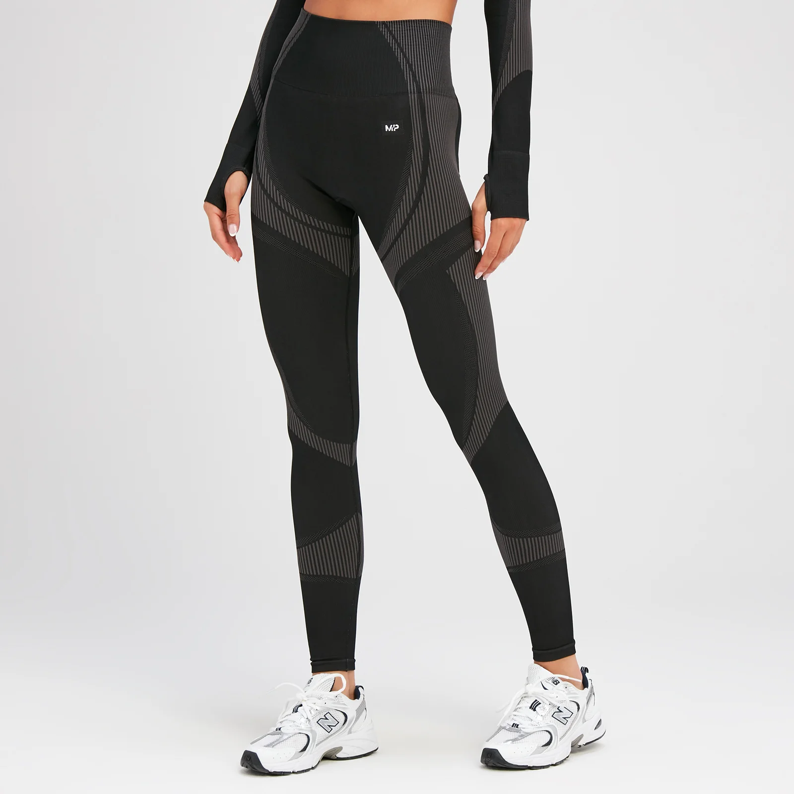 Mallas sin costuras Tempo Ultra para mujer de MP - Negro - XS Imagen 1