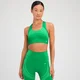 Sujetador deportivo sin costuras Tempo Ultra para mujer de MP - Verde vivo
