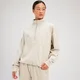 Sudadera con cremallera de 1/4 Rest Day para mujer de MP - Gris lienzo