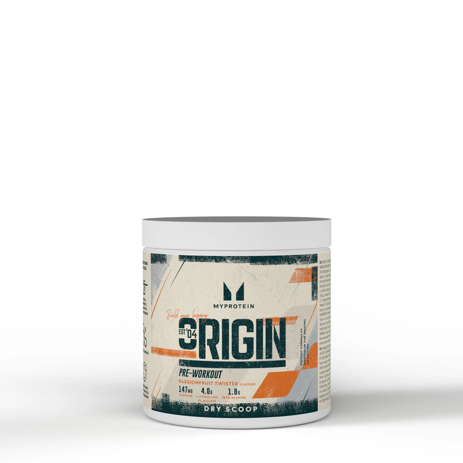 Origin Pre-Entreno Dry Scoop - 18raciones - Passionfruit Twister Imagen 1