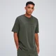 Camiseta extragrande Rest Day para hombre de MP - Verde grisáceo