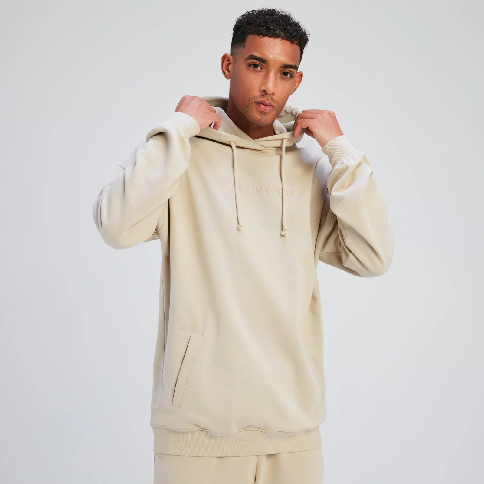 Sudadera con capucha Rest Day para hombre de MP - Gris lienzo - XS Imagen 1