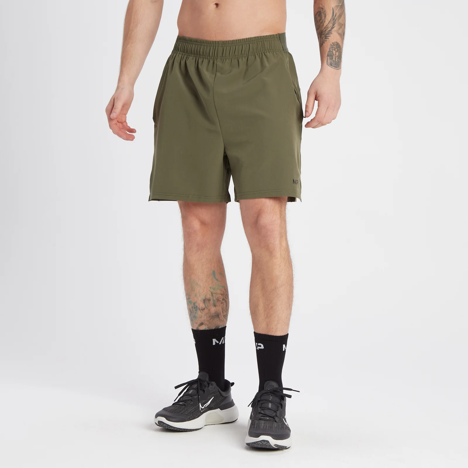 Pantalón corto tejido Adapt 360 para hombre de MP - Verde aceituna - XS Imagen 1
