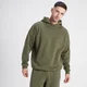 Sudadera extragrande con capucha Adapt para hombre de MP - Verde aceituna