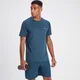 Camiseta de manga corta Velocity para hombre de MP - Azul lunar