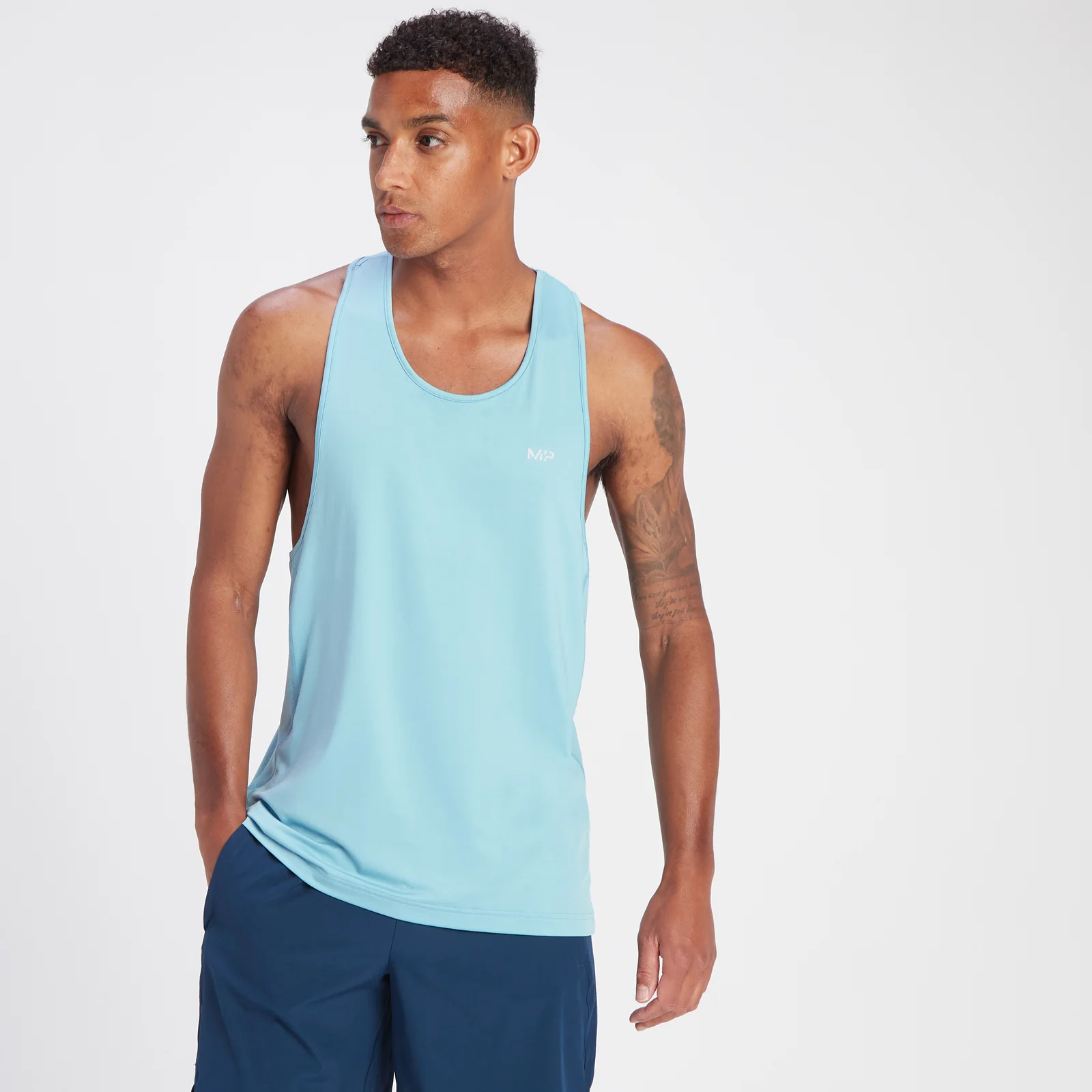 Camiseta de tirantes Velocity para hombre de MP - Azul cielo - XS Imagen 1