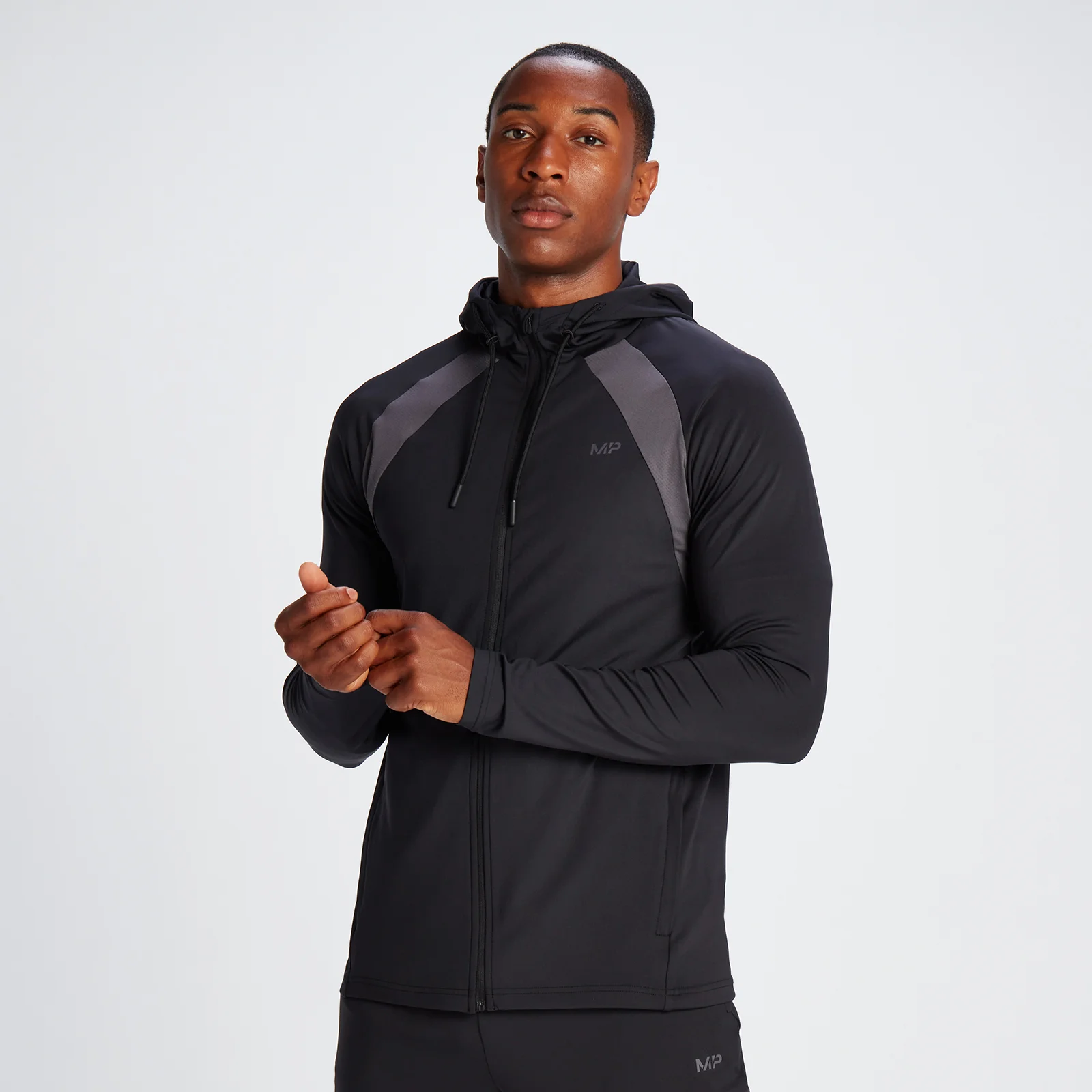 Sudadera con capucha Tempo para hombre de MP - Negro - XS Imagen 1