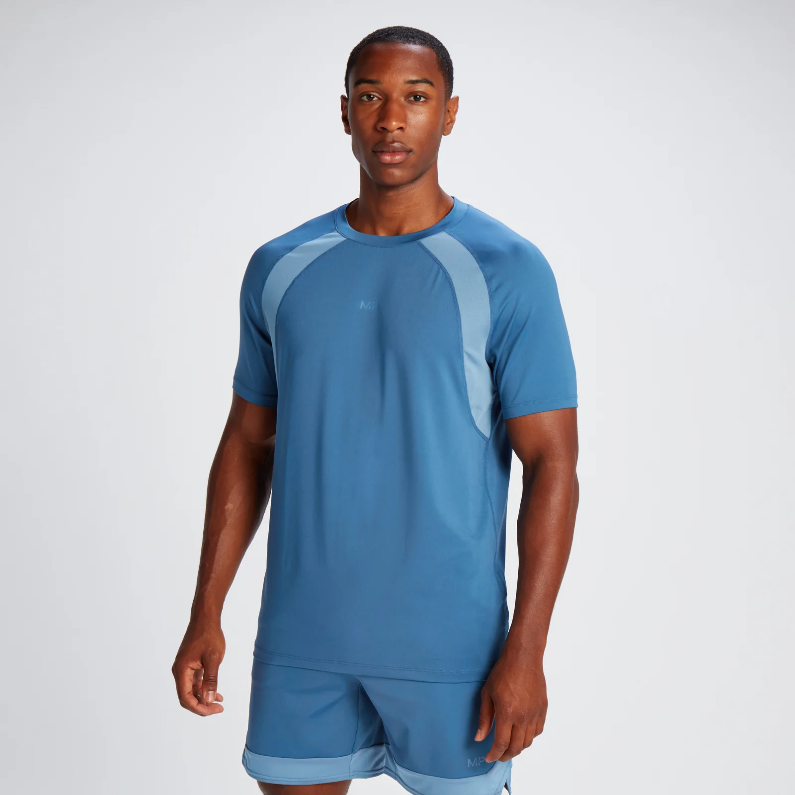Camiseta Tempo para hombre de MP - Azul añil - XS Imagen 1