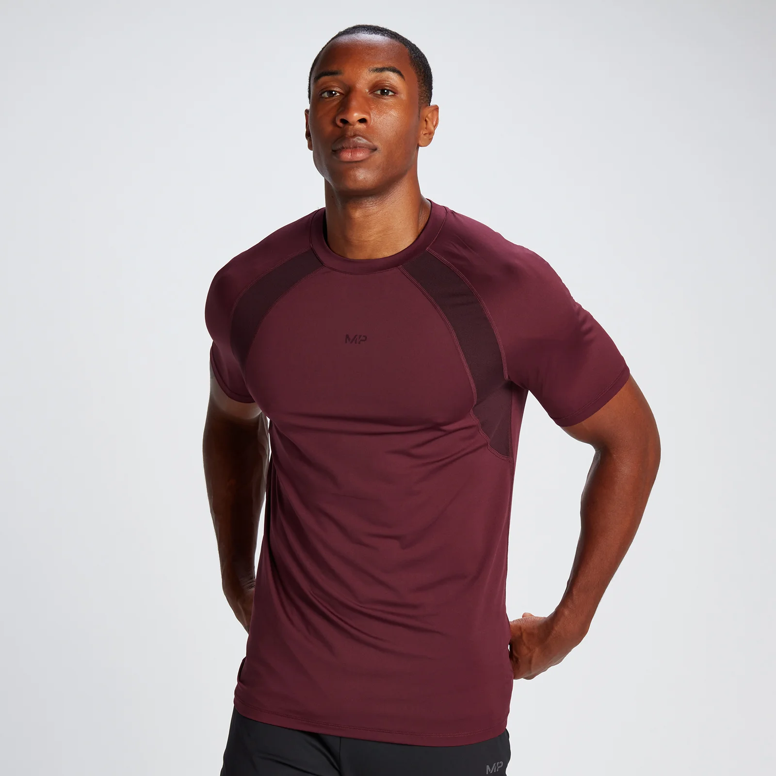 Camiseta Tempo para hombre de MP - Burdeos intenso - XS Imagen 1