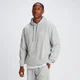 Sudadera con capucha Tempo de algodón para hombre de MP - Gris tormenta jaspeado