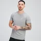Camiseta de manga corta Tempo para hombre de MP - Gris tormenta jaspeado